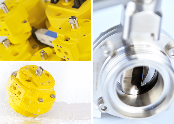 industrial valves and pneumatic actuators